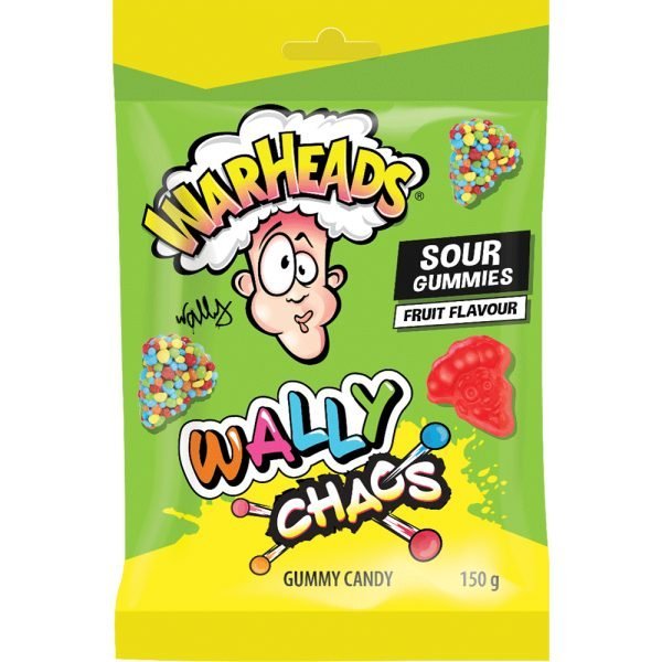 Warheads Wally Chaos Sour Gummies 150g
