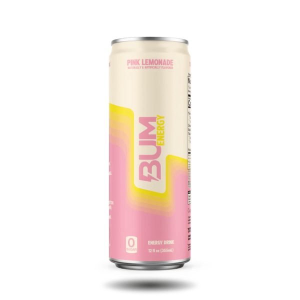 BUM Energy Drink Pink Lemonade 355ml