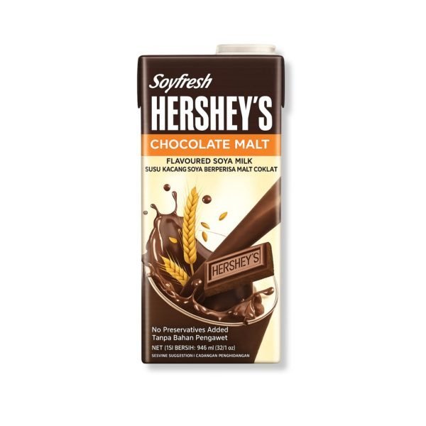 Soyfresh Hersheys Chocolate Malt Flavoured Soy Milk 238ml