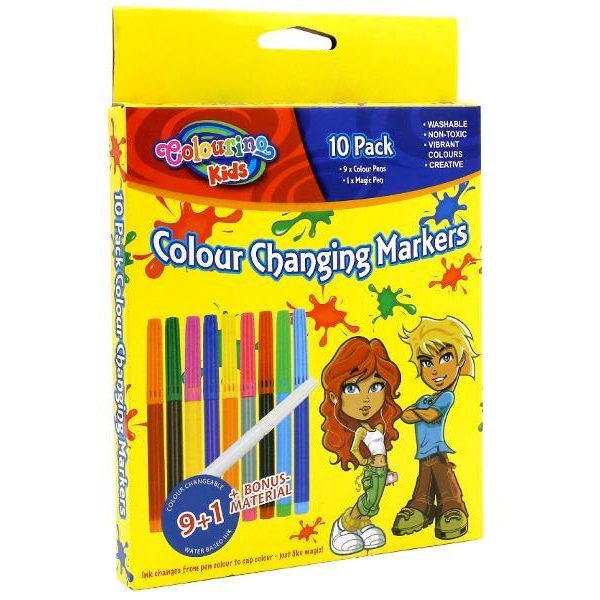 10PK Colour Changing Markers