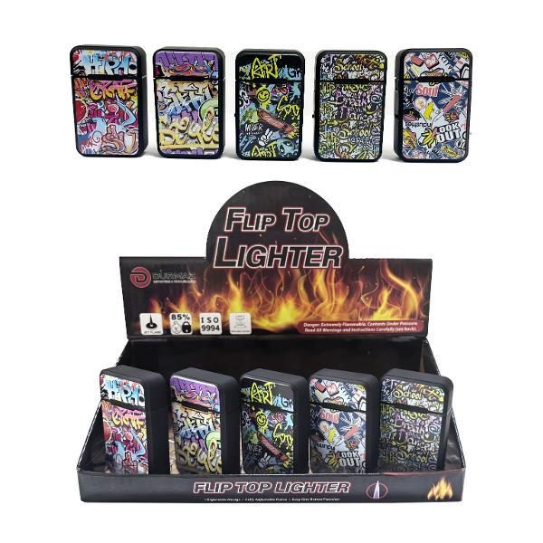 Flip top lighter - Grafitti series