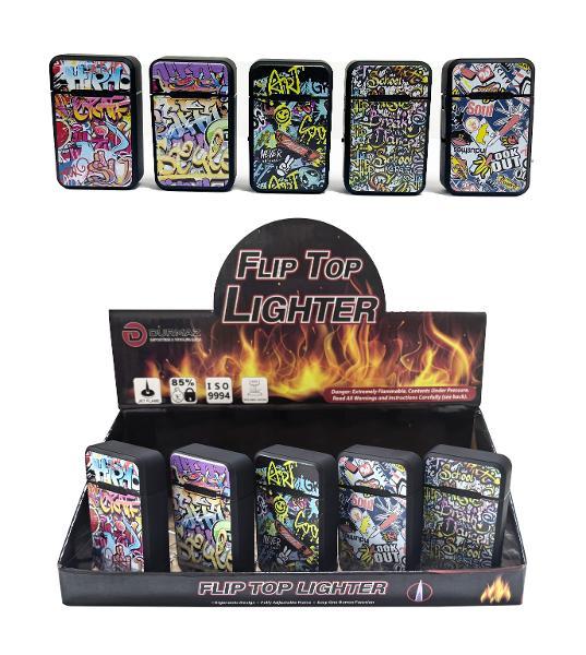 Flip top lighter - Grafitti series