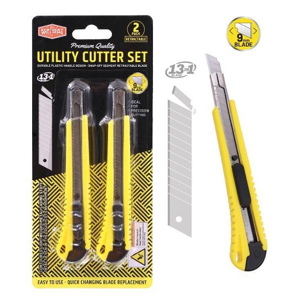 2PK Utility Knife/Box Cutters