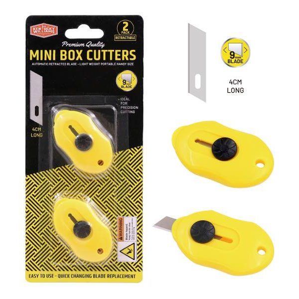 2PK Mini Box Cutters