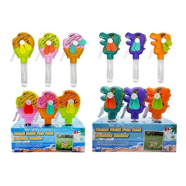 Hand Held Fan and Bubble Maker