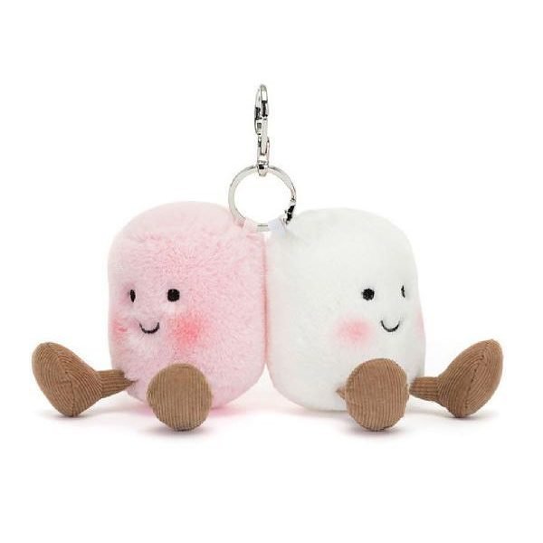 Meow Plush Keyring Series - Mashmallow