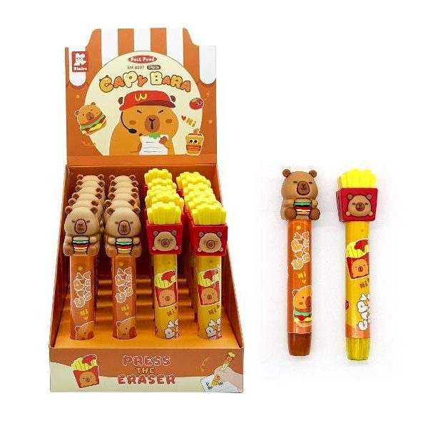 Novelty Eraser Pen - Capy Bara Series