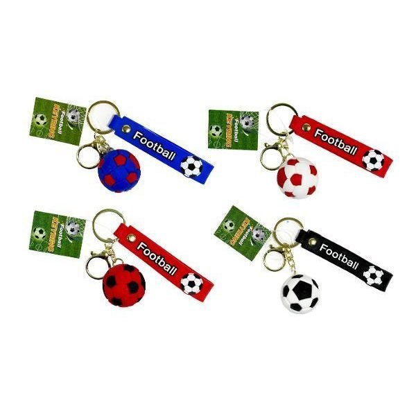 World Cup Themed Soccer Ball Keyring