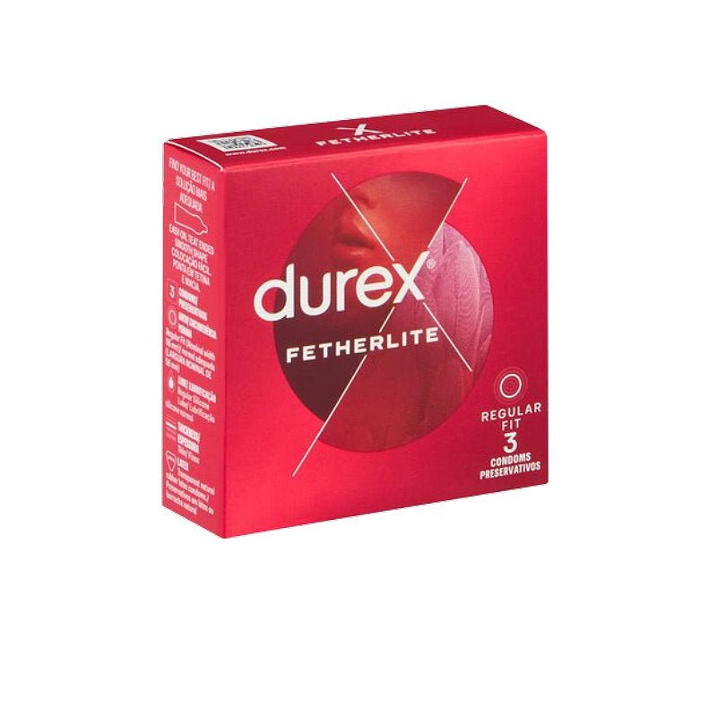 Durex Pk3 Condoms Fetherlite Thin Feel Regular Fit