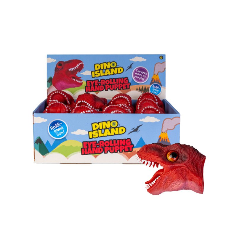 Eyerolling Dino Hand Puppet