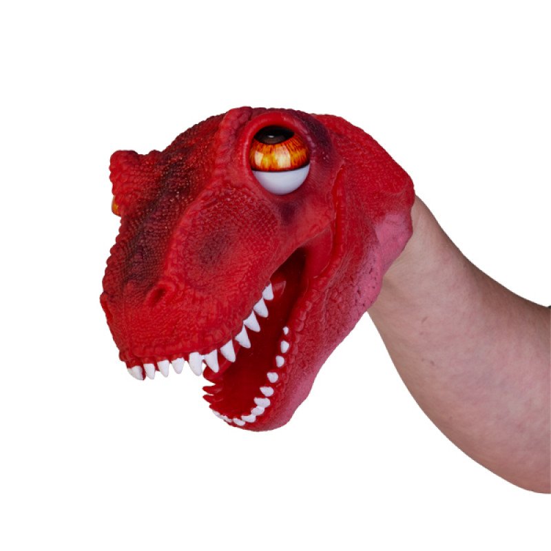Eyerolling Dino Hand Puppet - Image 2