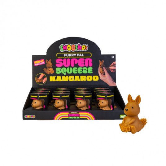 Smooshos Super Squeeze Furry Pals Kangaroo