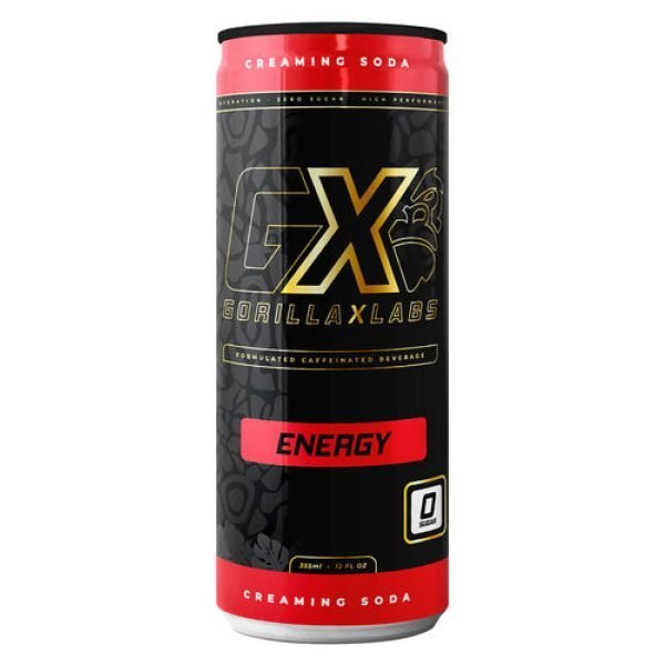 Gorilla X Labs Energy Creaming Soda 355ml
