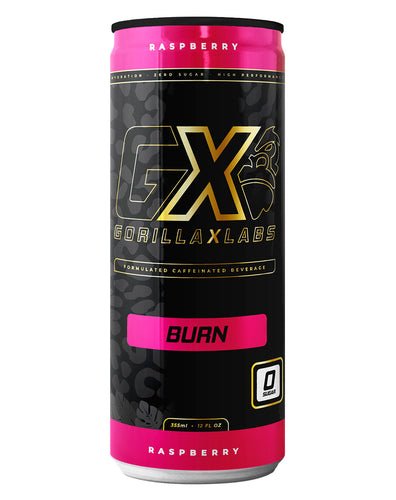 Gorilla X Labs Burn Raspberry 355ml
