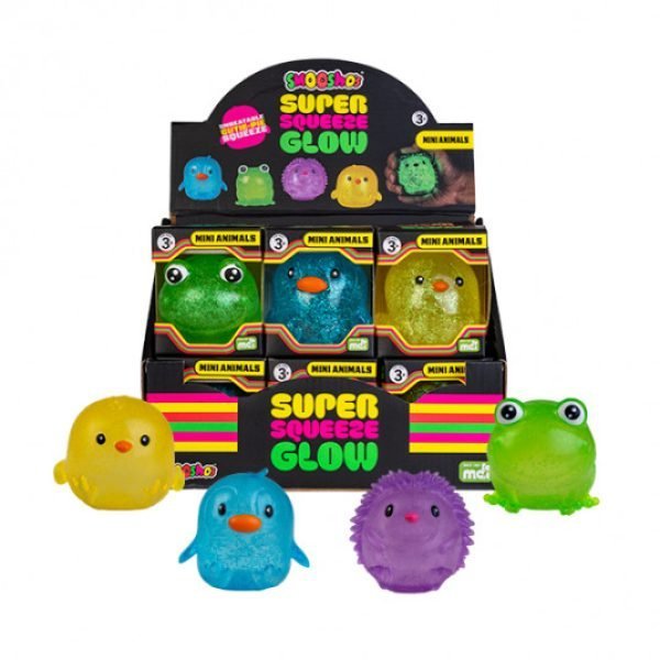 Smoosho's Super Squeeze Glow-in-the-dark Mini Animal