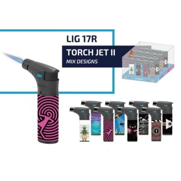 Zengaz Torch Jet Lighter - Mixed Designs R