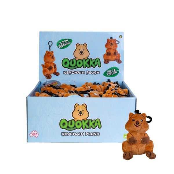 Quokka Plush Keychain