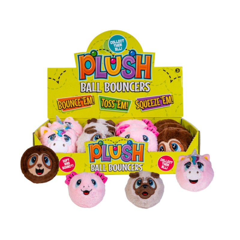 Best Mates Plush Bouncing Ball