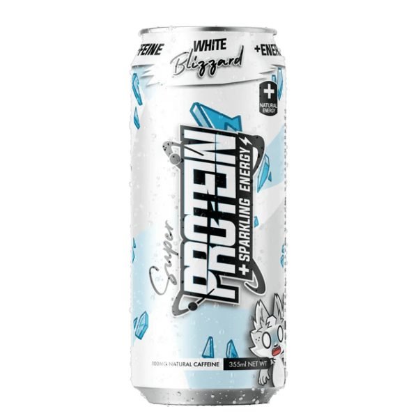 Nexus Sparkling Protein Energy Water White Blizzard 355ml