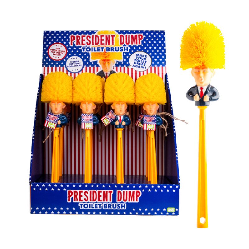 President Dump Donald Trump Toilet Brush