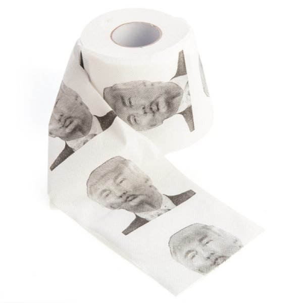 President Donald Trump Dump Toilet Paper
