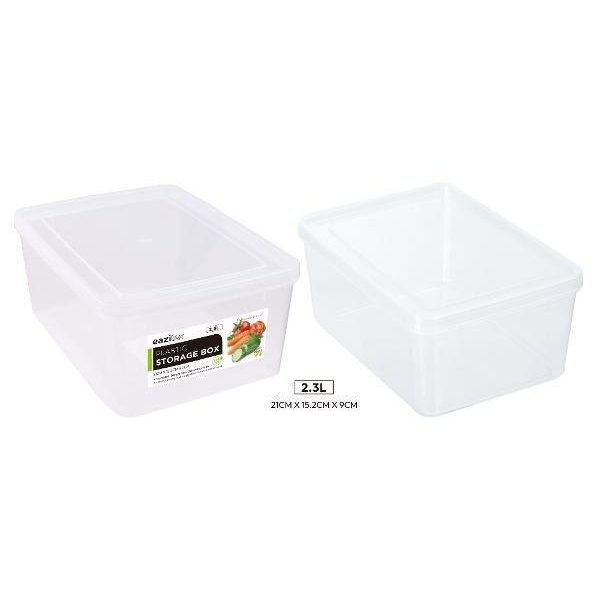 Plastic Container W/ Lid - 3500ML/3.5LTR