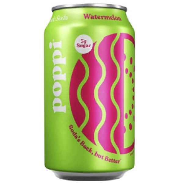 Poppi Prebiotic Soda Watermelon 355ml