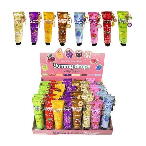 Yummy Drops Hand Cream with Keychain
