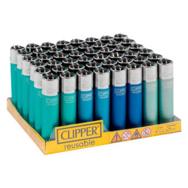 Clipper Lighter Tray Solid Metallic Aqua