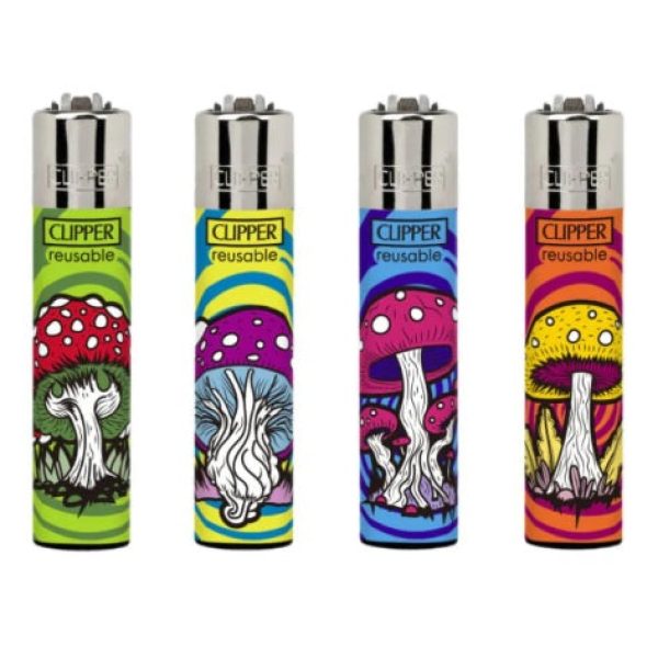Clipper Lighter Tray Magic Mushrooms
