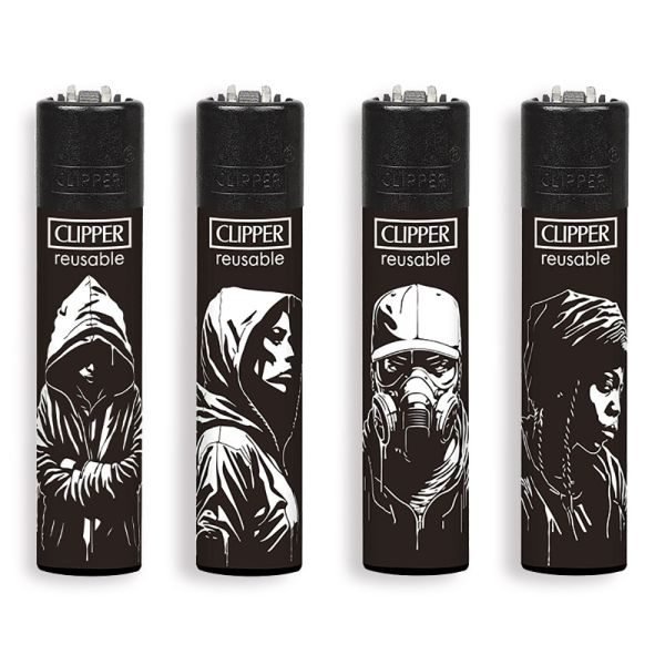 Clipper Lighter Tray Stencil Style