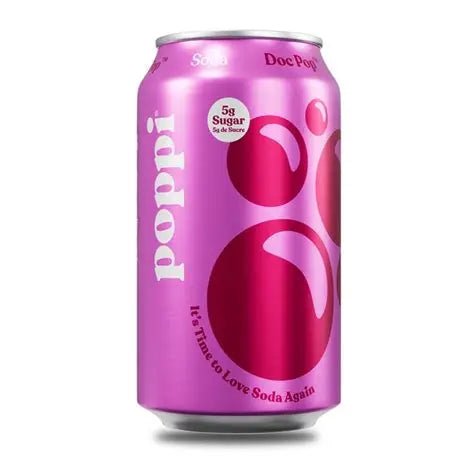 Poppi Prebiotic Soda Doc Pop 355ml