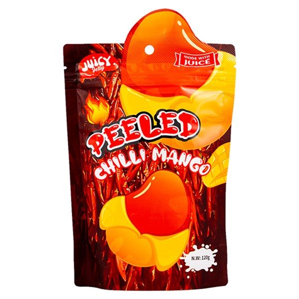 Juicy Jelly Peeled Gummy Chilli Mango 120g
