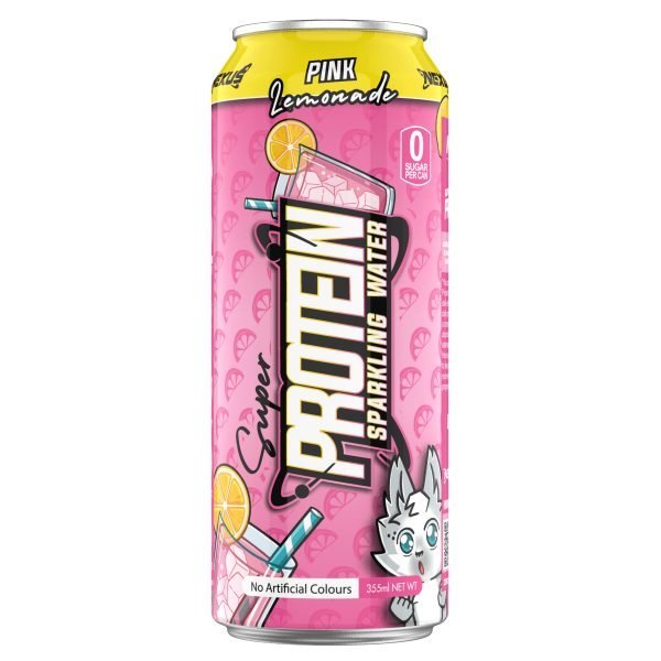 Nexus Sparkling Protein Water Pink Lemonade 355ml