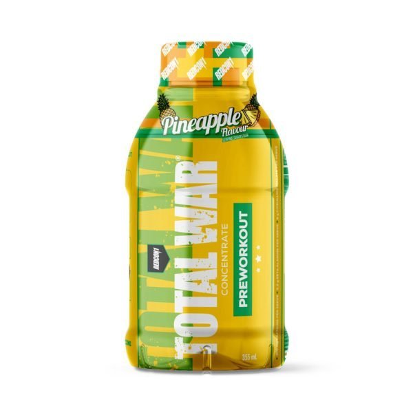 TOTAL WAR Pre-Workout RTD Pineapple 355ml