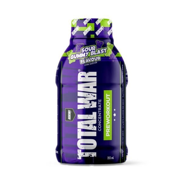 TOTAL WAR Pre-Workout RTD Sour Gummy Blast 355ml