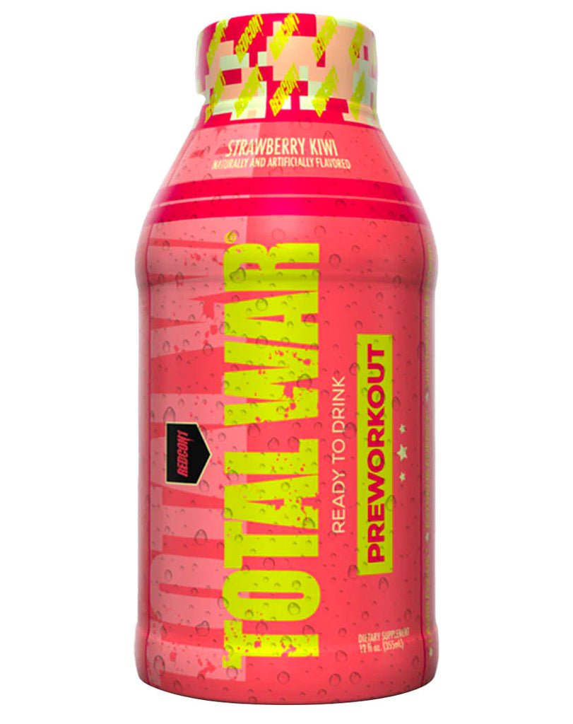TOTAL WAR Pre-Workout RTD Strawberry Kiwi 355ml