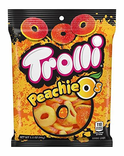 US Trolli Peachie O's Hang Bag 4.25oz(141g)