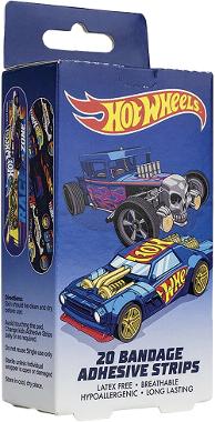 Hot Wheels Bandages 20 Pack