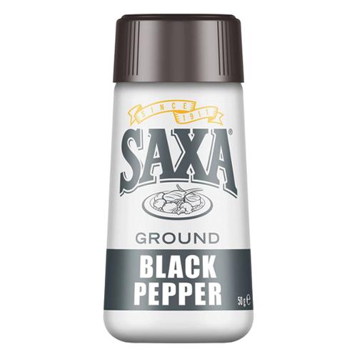 Saxa Black Pepper 50g