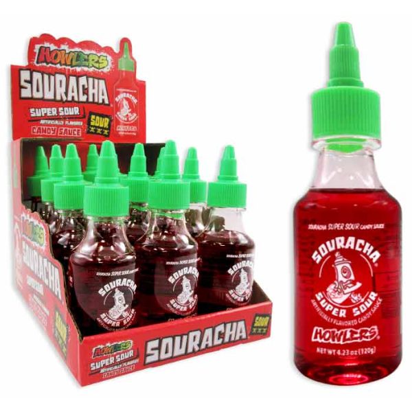 Howlers Souracha Super Sour Candy Sauce 120g