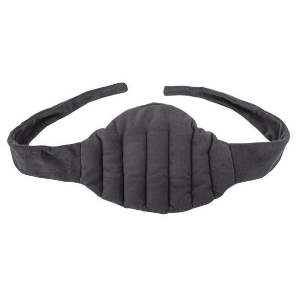 Hot or Cold Silicone Bead Body Wrap With Straps 35cm x 25cm Grey & Cream