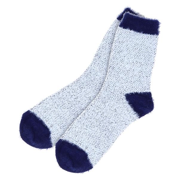 Socks Adults Heat Control Wool Blend Brushed Knit 4 Assorted - Image 3