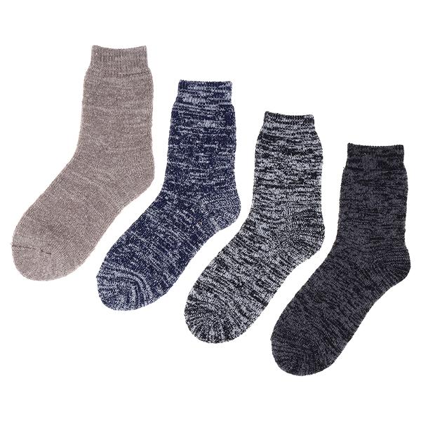Socks Adults Heat Control Wool Blend Classic Marle 4 Assorted - Image 2