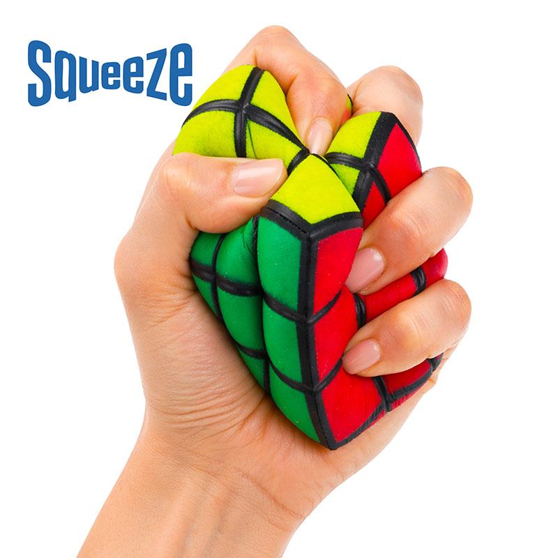 Fidget Squishy Squeeze Me Cube 5cm - Foam - Image 3