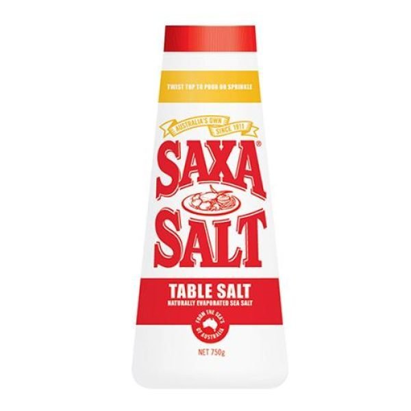 Saxa Salt Table Salt 750g