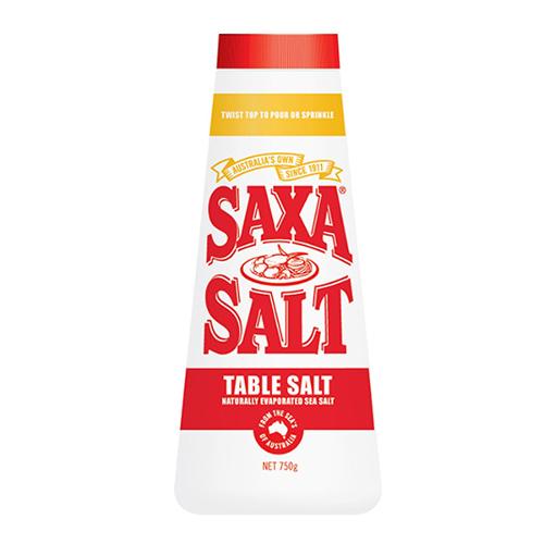 Saxa Salt Table Salt 750g