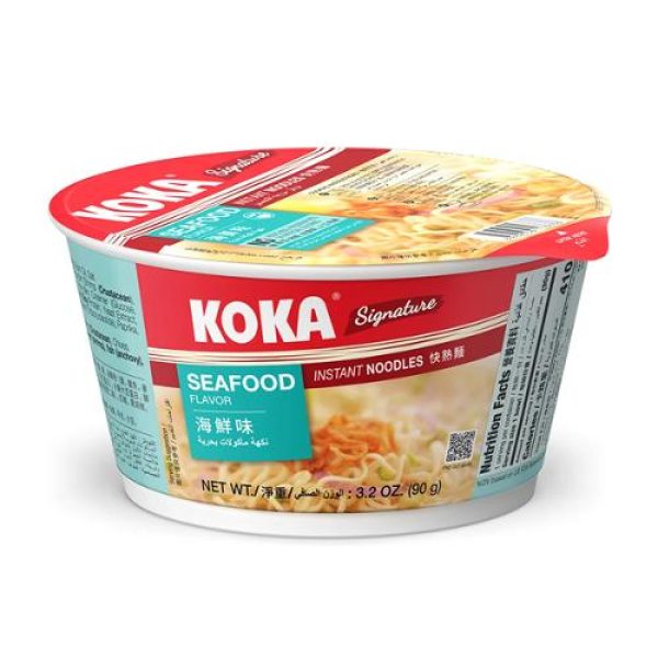 Koka Noodles Seafood Bowl 90g