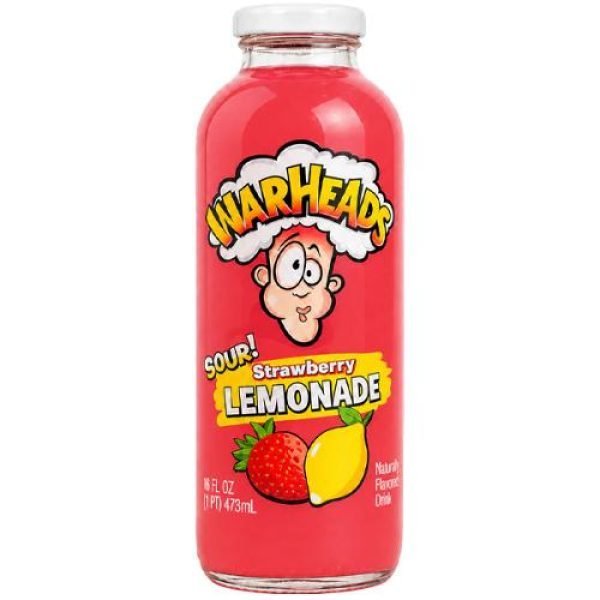 Warheads Sour Strawberry Lemonade 473ml