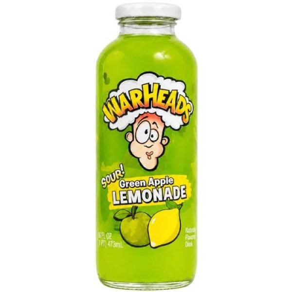 Warheads Sour Green Apple Lemonade 473ml